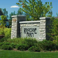Ridgeside Farm Sign